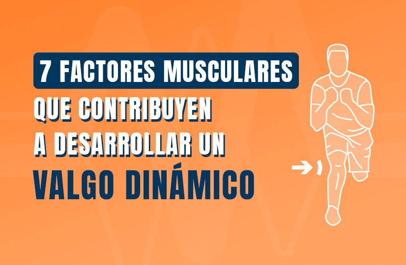 7 Factores musculares que contribuyen a desarrollar un valgo dinámico