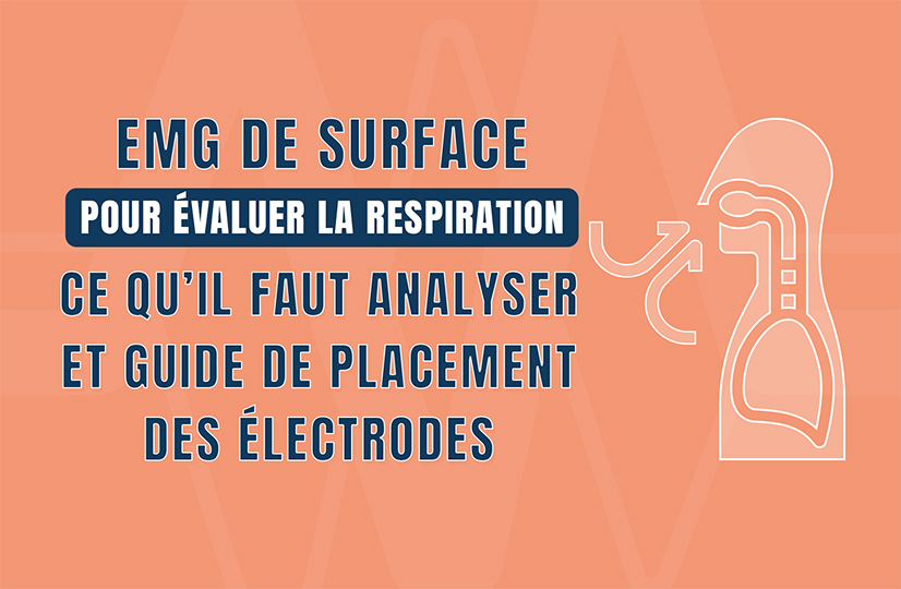 EMG de surface pour évaluer la respiration : Ce qu’il faut analyser et guide de placement des électrodes